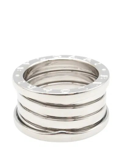 Pre-owned Bvlgari B-zero1 Four-band Ring In Silver