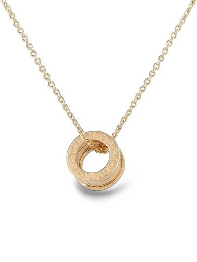 Pre-owned Bvlgari B.zero1 Necklace In Gold
