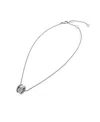 Bvlgari White Gold And Diamond B. Zero1 Necklace In White
