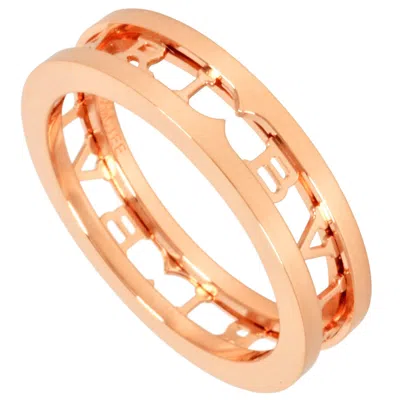 Pre-owned Bvlgari B.zero1 Pink Band Ring ()