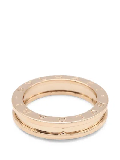 Pre-owned Bvlgari B-zero1 Ring In Gold