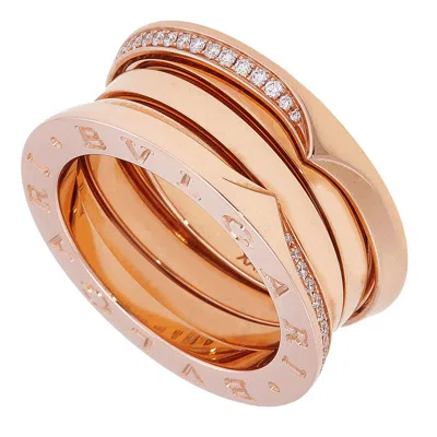 Bvlgari B.zero1 Ring In 18k Rose Gold