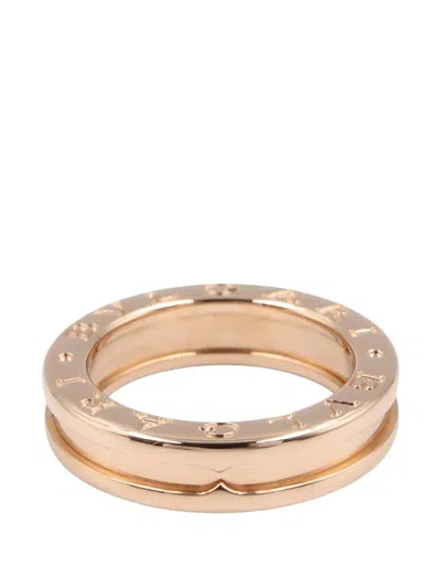 Pre-owned Bvlgari B-zero1 Ring In Pink