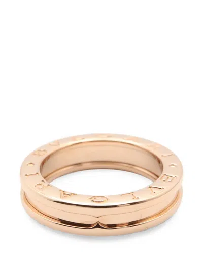 Pre-owned Bvlgari B-zero1 Ring In Pink