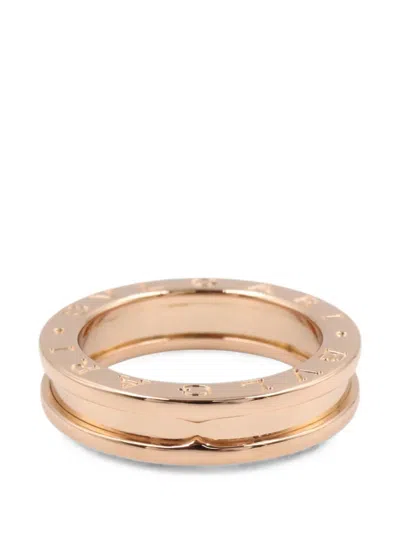 Pre-owned Bvlgari B.zero1 Ring In Pink