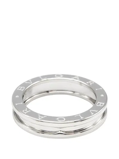 Pre-owned Bvlgari B-zero1 Ring In Silver