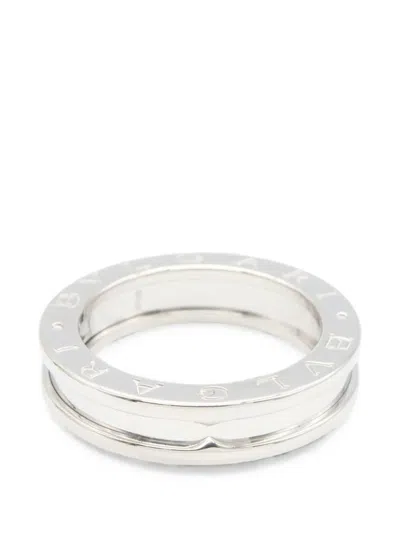 Pre-owned Bvlgari B-zero1 Ring In Silver