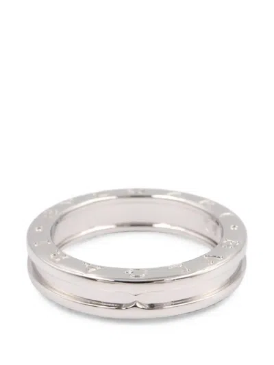 Pre-owned Bvlgari B.zero1 Ring In Silver