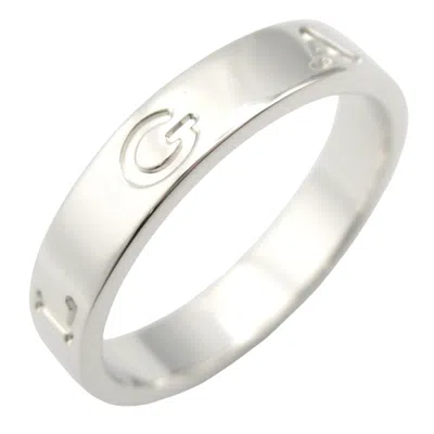 Pre-owned Bvlgari B.zero1 Silver White Gold (18k) Band Ring ()