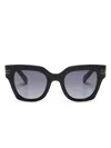 Bvlgari B.zero1 Square-frame Sunglasses In Schwarz