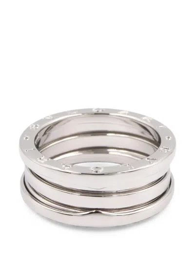Pre-owned Bvlgari B-zero1 Three-band Ring In Silver
