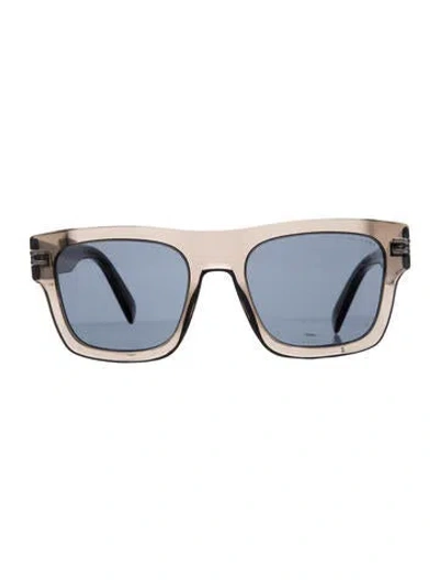 Pre-owned Bvlgari B.zero1 Wayfarer Sunglasses In Brown