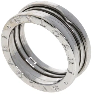 Pre-owned Bvlgari B.zero1 White Band Ring ()