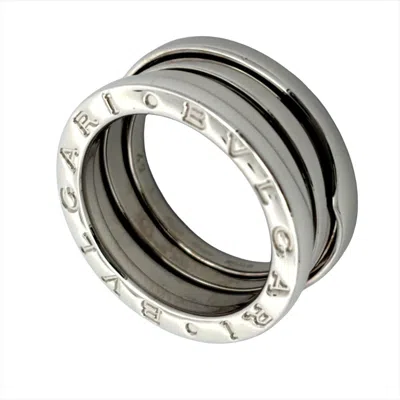 Pre-owned Bvlgari B.zero1 White Gold (18k) Band Ring ()