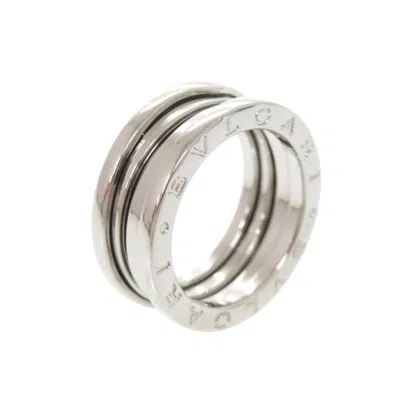 Pre-owned Bvlgari B.zero1 White White Gold (18k) Band Ring ()
