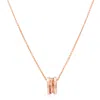 Bvlgari B.zero1 Zaha Hadid Necklace Pendant In Gold