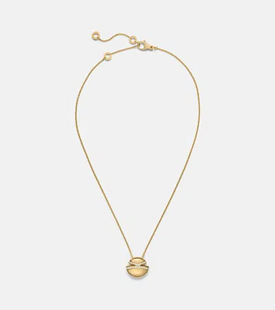 Bvlgari Cabochon 18kt Gold Necklace With Diamonds