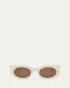 Bvlgari Calla Bv40049i Sunglasses In Ivrybrn