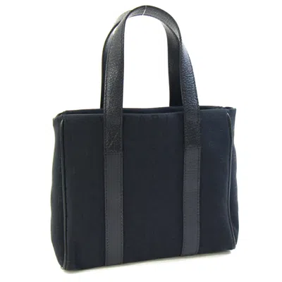 Pre-owned Bvlgari Canvas Leather Handbag ()