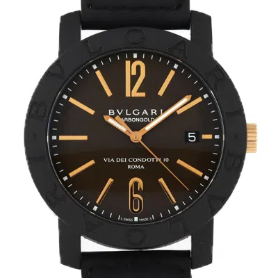 Pre-owned Bvlgari Carbon Wristwatch ()