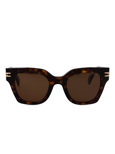 Bvlgari Cat Eye-frame Sunglasses In Brown