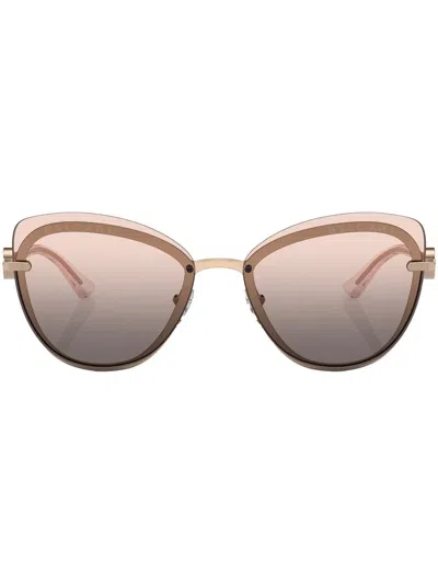 Bvlgari Cat Eye-frame Sunglasses In Rosa