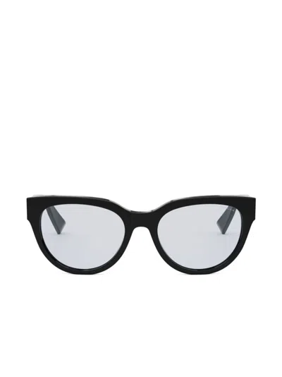 Bvlgari Cat-eye Glasses In Black