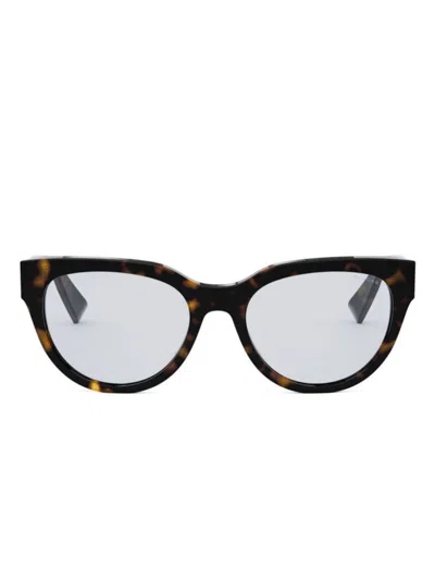 Bvlgari Cat-eye Glasses In Black