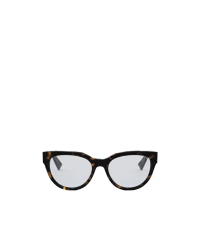 Bvlgari Cat-eye Glasses In White