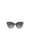 Bvlgari Cat's Eye Sunglasses In Black