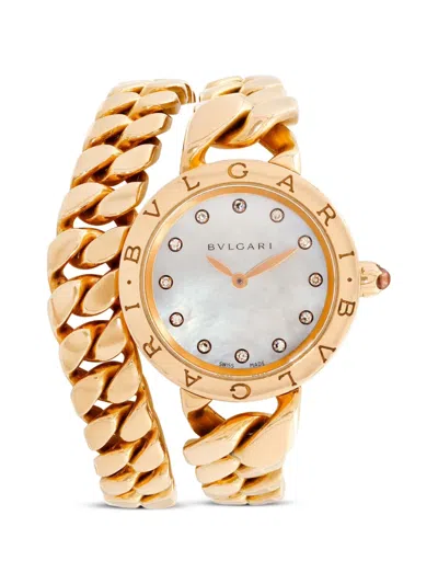Pre-owned Bvlgari Catene 31mm Watch In White