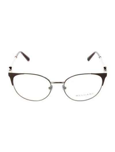 Pre-owned Bvlgari Cat-eye Eyeglasses