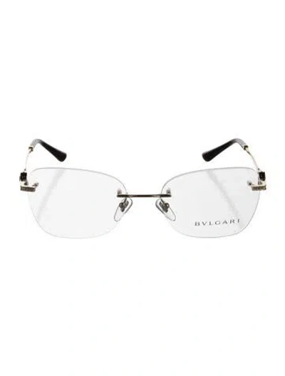 Pre-owned Bvlgari Cat-eye Eyeglasses
