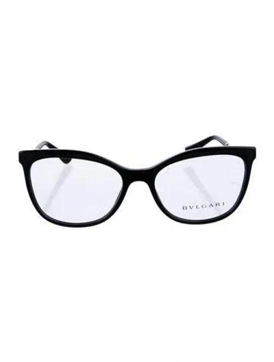 Pre-owned Bvlgari Cat-eye Eyeglasses In Multi