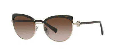 Pre-owned Bvlgari Cazal 863 Black Aubergine/grey Shaded (001) Sunglasses In Havana