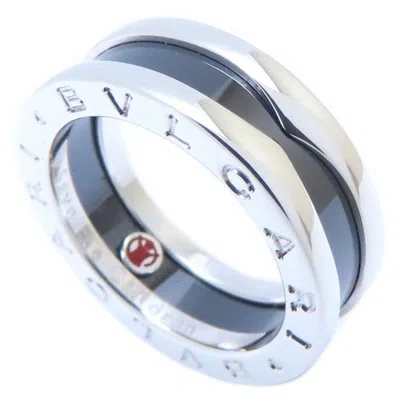 Pre-owned Bvlgari Ceramic 925 Band Ring ()