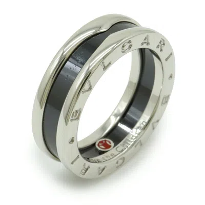 Pre-owned Bvlgari Ceramic 925 Band Ring ()