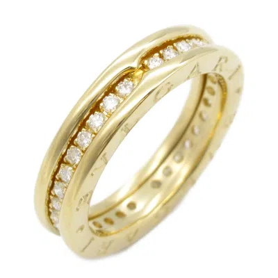 Pre-owned Bvlgari Clear Yellow Gold (18k) Band Ring ()