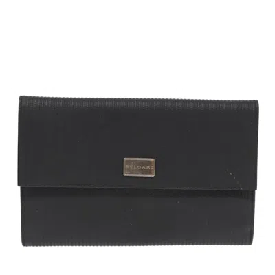 Pre-owned Bvlgari Clutch Pvc Leather Black Pvc Clutche & Pouche Bag ()