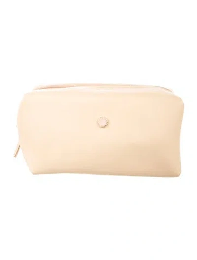 Pre-owned Bvlgari Cosmetic Bag In Neutrals