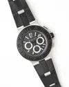 Bvlgari Diagono Chronograph 42mm Ref Dg42sv Watch In Black