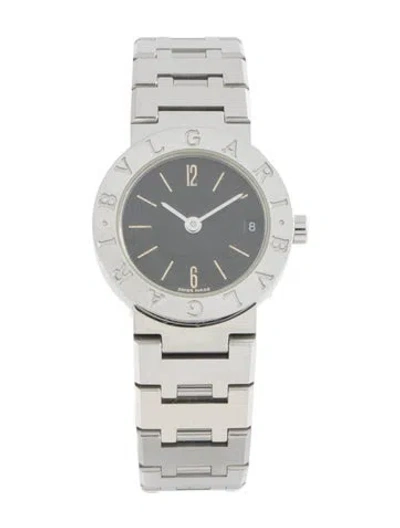 Pre-owned Bvlgari Diagono Watch, 23mm In Multicolor
