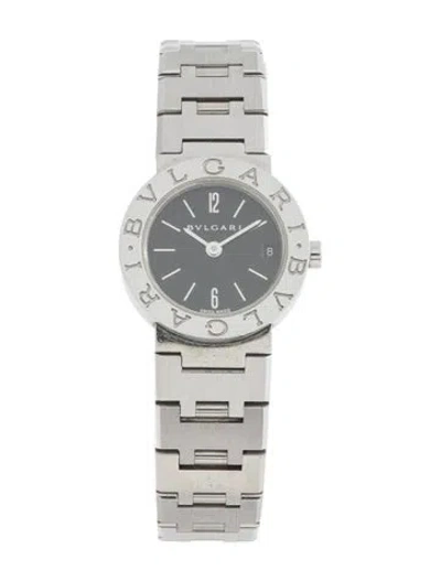 Pre-owned Bvlgari Diagono Watch, 23mm In Multicolor