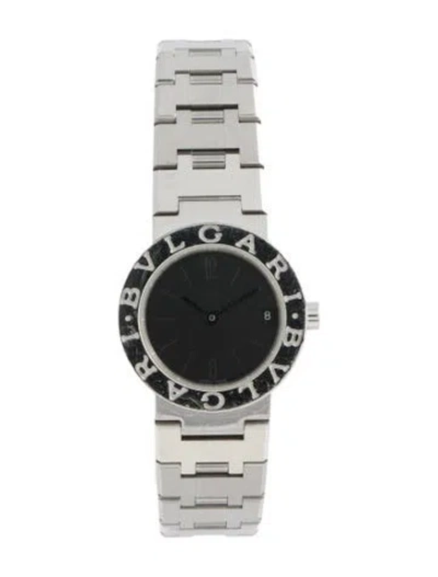 Pre-owned Bvlgari Diagono Watch, 23mm In Multicolor