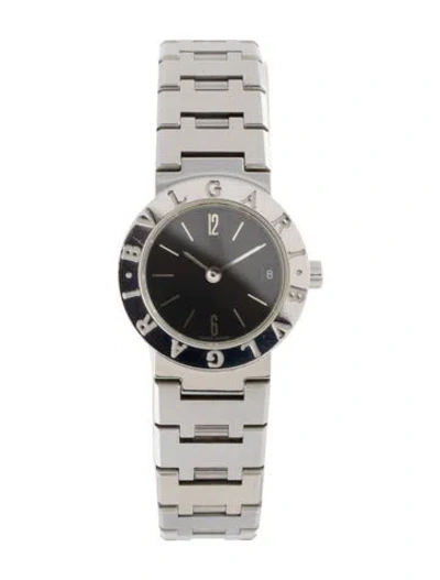 Pre-owned Bvlgari Diagono Watch, 23mm In Multicolor