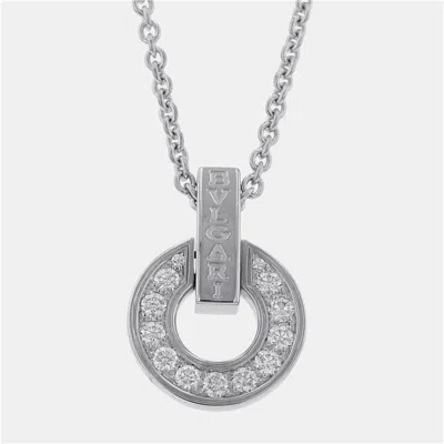 Pre-owned Bvlgari Diamond Openwork Necklace