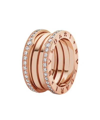 Bvlgari Diamond Ring In Yellow