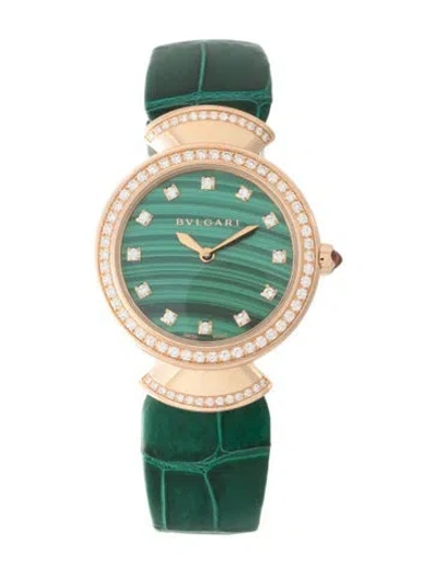 Pre-owned Bvlgari Diva's Dream Watch In Multi