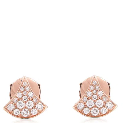 Bvlgari Divas Dream 18 Kt Rose Gold Earrings