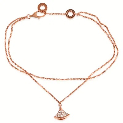 Bvlgari Divas Dream Bracelet In 18 Kt Rose Gold
